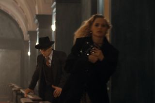 Zatoka szpiegów, odcinek 17. Franz (Bartosz Gelner), Greta (Karolina Kominek)