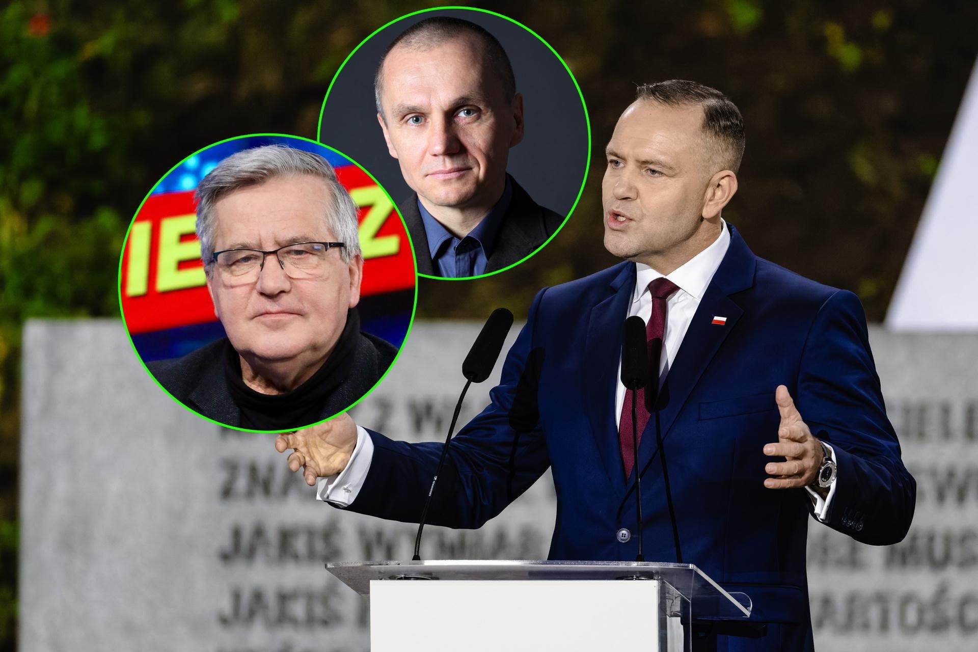 Bronisław Komorowski i gen. Roman Polko mają rady dla Karola Nawrockiego: "Nie powin…
