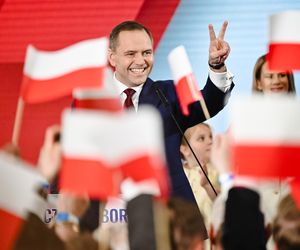 Rodzina Karola Nawrockiego na wieczorze wyborczym 