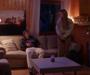 Pierwsza miłość, odcinek 3840. Julka (Dąbrówka Kruk), Nikodem (Adam Wojciechowski) 