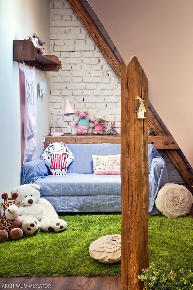 Pastelowe ściany w pokoju dziecięcym