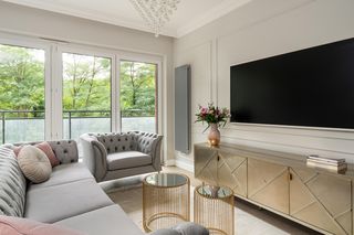 90-m mieszkanie w stylu glamour