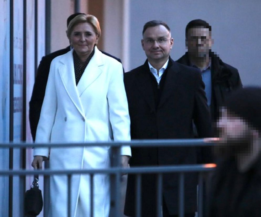 Prezydent Andrzej Duda z małżonką