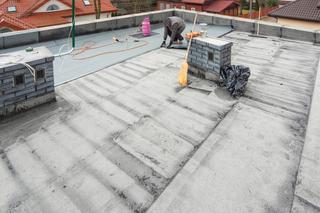 Rozmieszczanie pasów papy