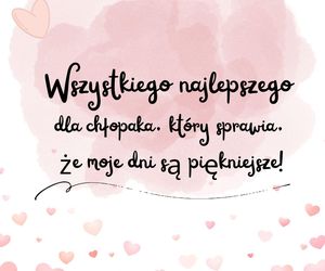 Kartka z życzeniami na Dzień Chłopaka