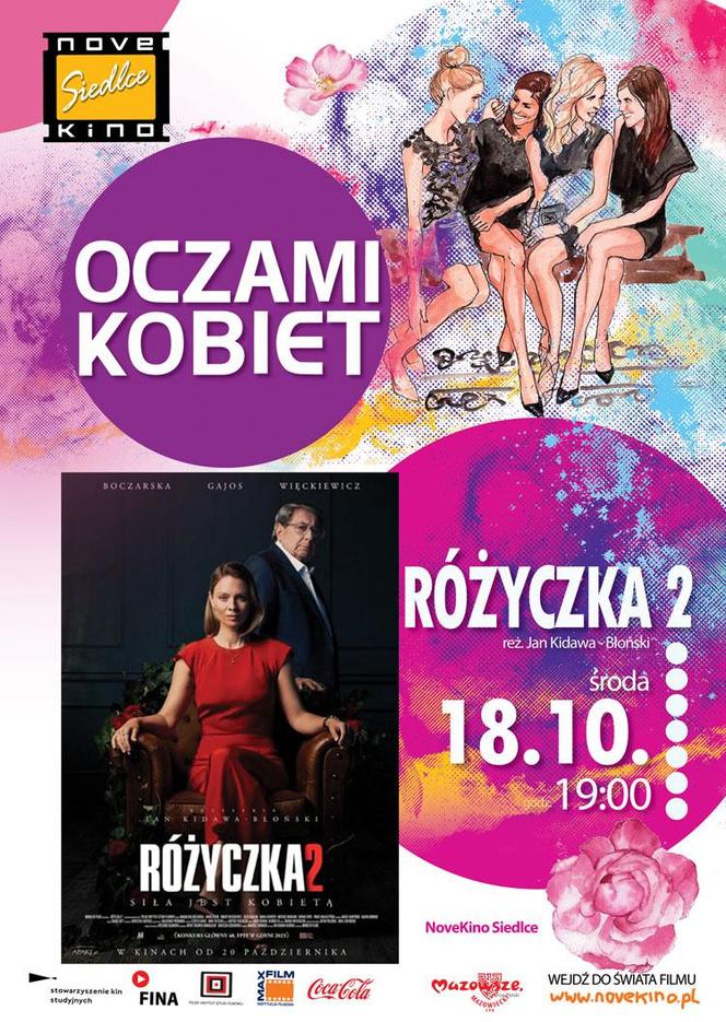 Novekino Siedlce zaprasza na film „Różyczka 2” w ramach cyklu „Oczami Kobiet”