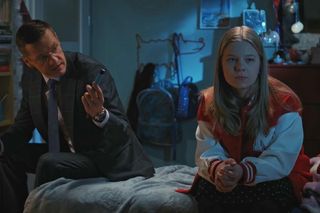 M jak miłość odc. 1855.  Lenka (Olga Cybińska), Piotrek (Marcin Mroczek)