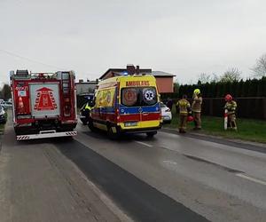 Wręczyca Wielka: 16-latek potrącony, gdy wysiadał z samochodu. Trafił do szpitala