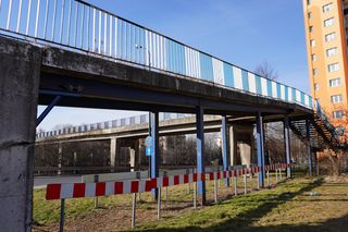 Nieużywana od lat kładka dla pieszych w Lublinie zostanie wyburzona