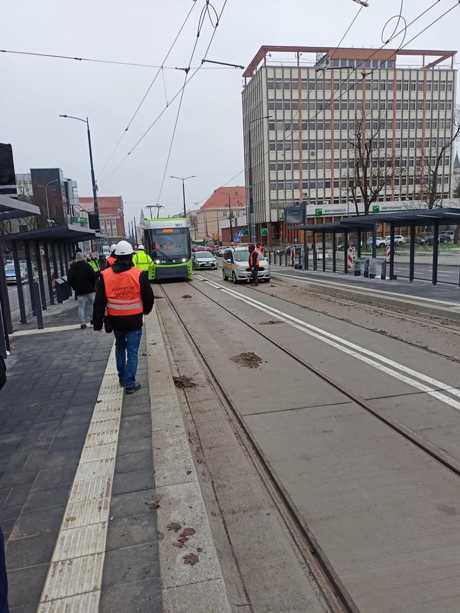 Budowa nowej linii tramwajowej w Olsztynie dobiega końca. Pierwszy przejazd przebiegł bez problemów