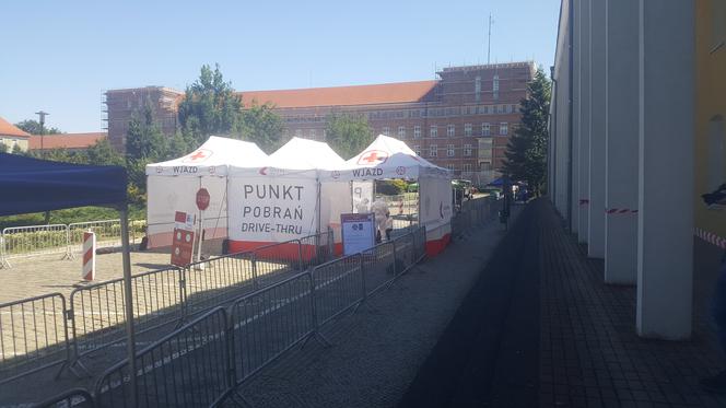 W Pile pojawił się mobilny punkt badań na obecność koronawirusa