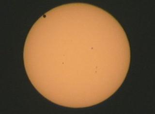Wenus na tle tarczy słonecznej