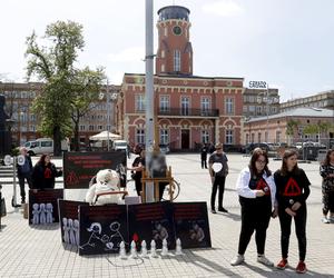 Marsz dla Kamilka w Częstochowie. Uczestnicy przeszli m.in. obok szkoły chłopca