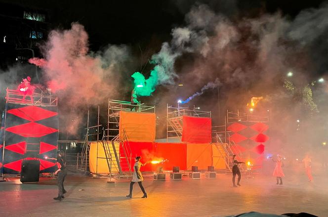 Lublin żegna się z tytułem Europejskiej Stolicy Młodzieży. Na pożegnanie efektowny fire show