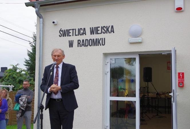 Odnowiona świetlica w Radomku na 700-lecie miejscowości