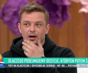 Gwiazdor Barw szczęścia zdjął spodnie w Pytaniu na śniadanie