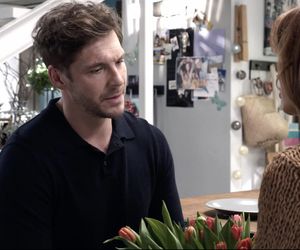 M jak miłość odc. 1871. Kama (Michalina Sosna), Marcin (Mikołaj Roznerski)