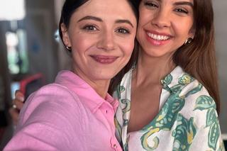 M jak miłość nowy sezon na planie. Iza (Adriana Kalska), Aneta (Ilona Janyst)