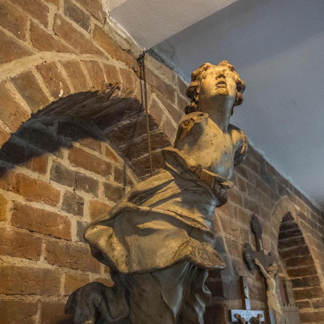 Zaginiony barokowy anioł odnalazł się w muzeum