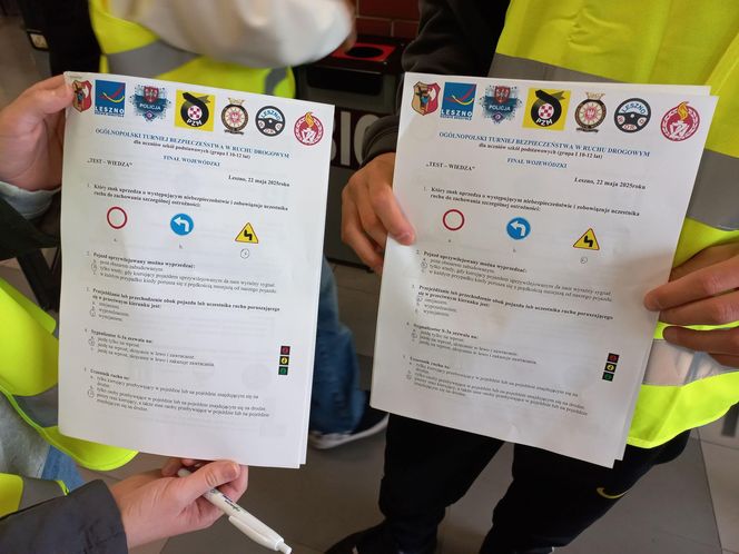 W Lesznie trwa finał wojewódzki Ogólnopolskiego Turnieju Bezpieczeństwa w Ruchu Drogowym