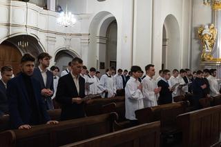 Nieszpory dla ministrantów i lektorów w Seminarium Duchownym w Lublinie