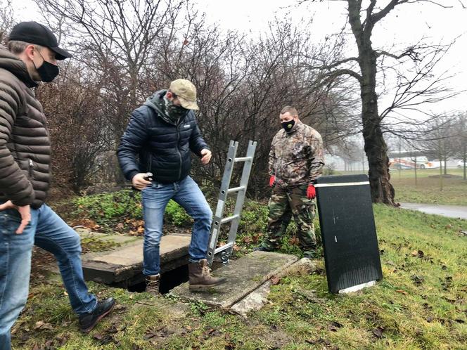 Schron przeciwlotniczy pod parkiem Marcinkowskiego