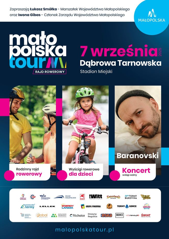 Małopolska Tour_Dąbrowa Tarnowska_plakat
