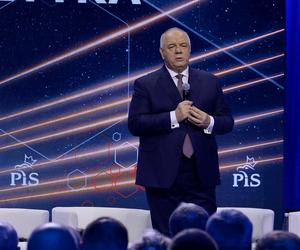 Jacek Sasin na konwencji programowej PiS