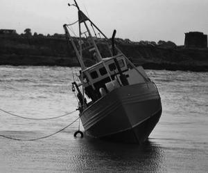 Mielizna w porcie rybackim w Balbriggan (Irlandia) spowodowana ociepleniem klimatu