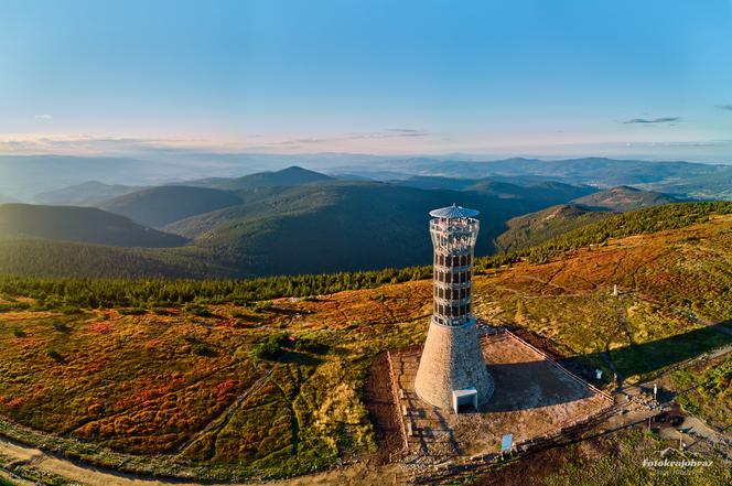 Widok z góry zapiera dech w piersiach 