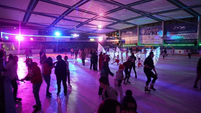 Laser Party na Icemanii! Mieszkańcy Lublina wyjechali na lód