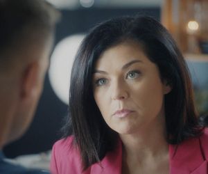 M jak miłość odc. 1840. Kinga (Katarzyna Cichopek), Paweł (Rafał Mroczek)