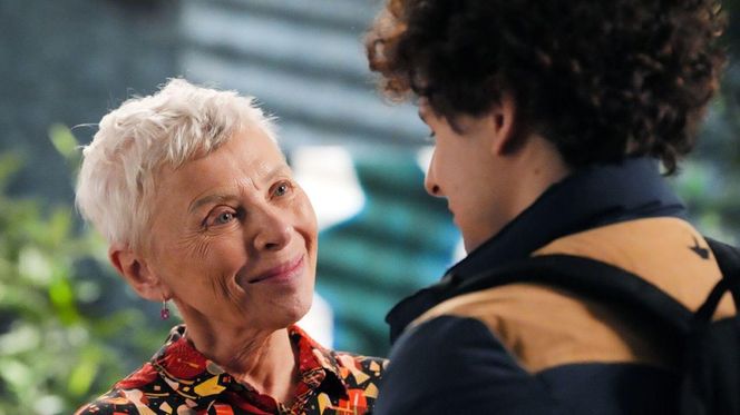 Barwy szczęścia odc. 3211. Krystyna Złota (Hanna Bieluszko), Witek (Witold Sosulski)