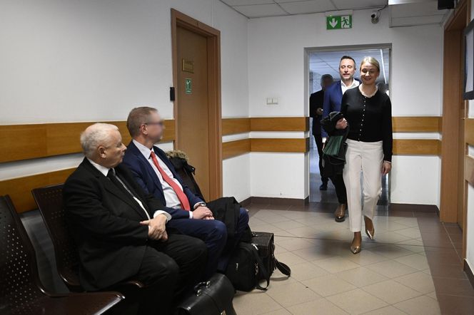 Kaczyński spotkał się z Brejzą przed sądem