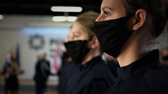 Pomorskie. Ślubowanie nowo przyjętych policjantów