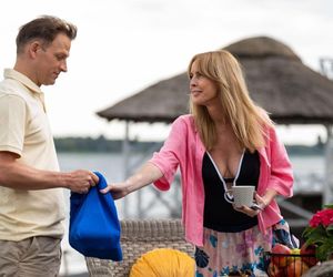 Barwy szczęścia odc. 3121. Łukasz (Michał Rolnicki), Agnieszka (Katarzyna Tlałka)