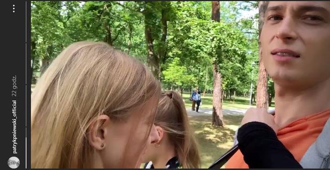 Barwy szczęścia po wakacjach 2019. Józek (Patryk Pniewski), Julita (Katarzyna Sawczuk)