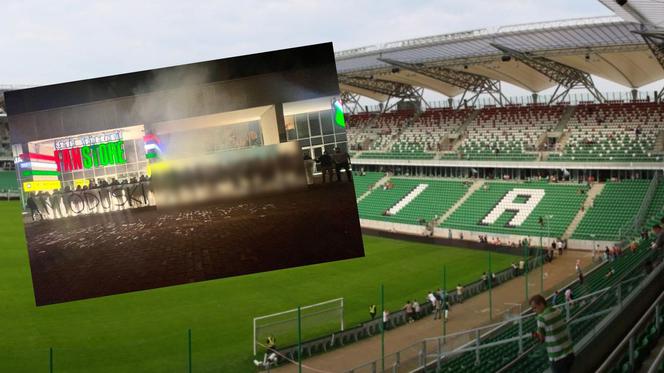 Legia Warszawa - WULGARNY TRANSPARENT pod stadionem. Kibice mają dość prezesa