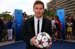 Liga Mistrzów 2013/2014 - Leo Messi z nową piłką