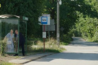 M jak miłość.  Jagoda (Katarzyna Kołeczek), Tadeusz (Bartłomiej Nowosielski)