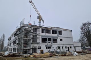 Przedszkole i żłobek UKW w Bydgoszczy w budowie. Byliśmy na placu budowy!