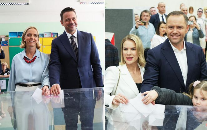 Wybory prezydenckie 2025 - Rafał Trzaskowski, Karol Nawrocki.