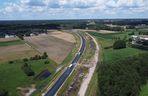 Trwa budowa najważniejszej obwodnicy w woj. podlaskim. Estakada nad Biebrzą robi wrażenie!