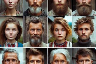 Mieszkańcy Podkarpacia i Bieszczad oczami sztucznej inteligencji.