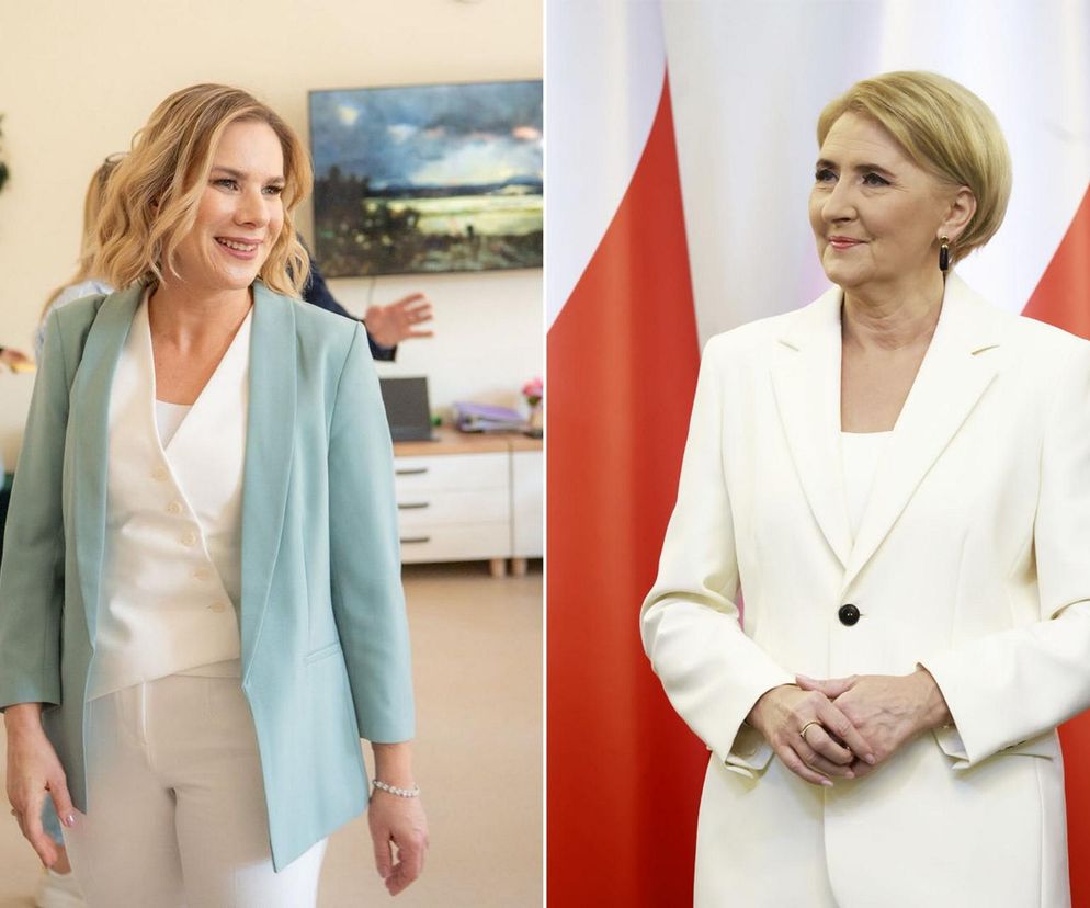  Marta Nawrocka i Agata Duda 