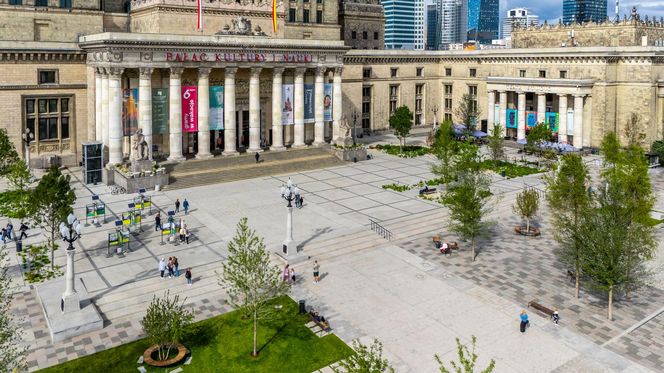 Plac Centralny Warszawa, sierpień 2025