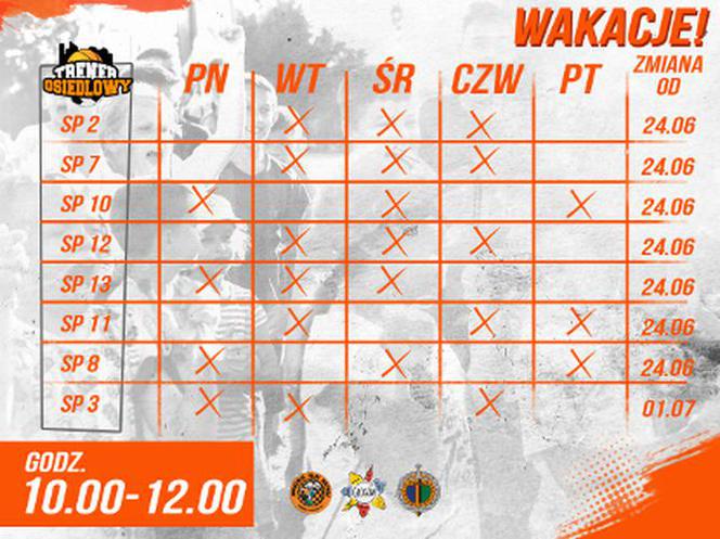W wakacje spotykają się wcześniej. Trwa program Trener Osiedlowy 