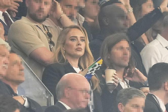 Euro 2024: Adele kibicowała Anglii z nietęgą miną 