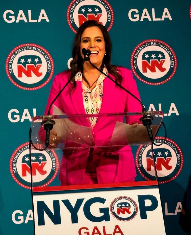  Elise Stefanik chce wystartować w wyborach na gubernatora NY
