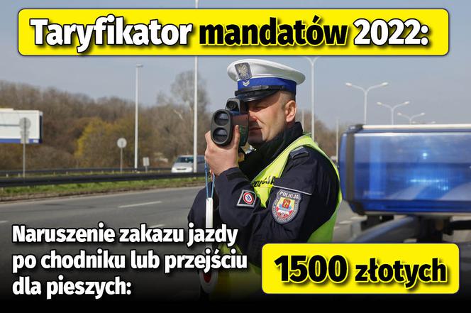 Taryfikator mandatów 2022 